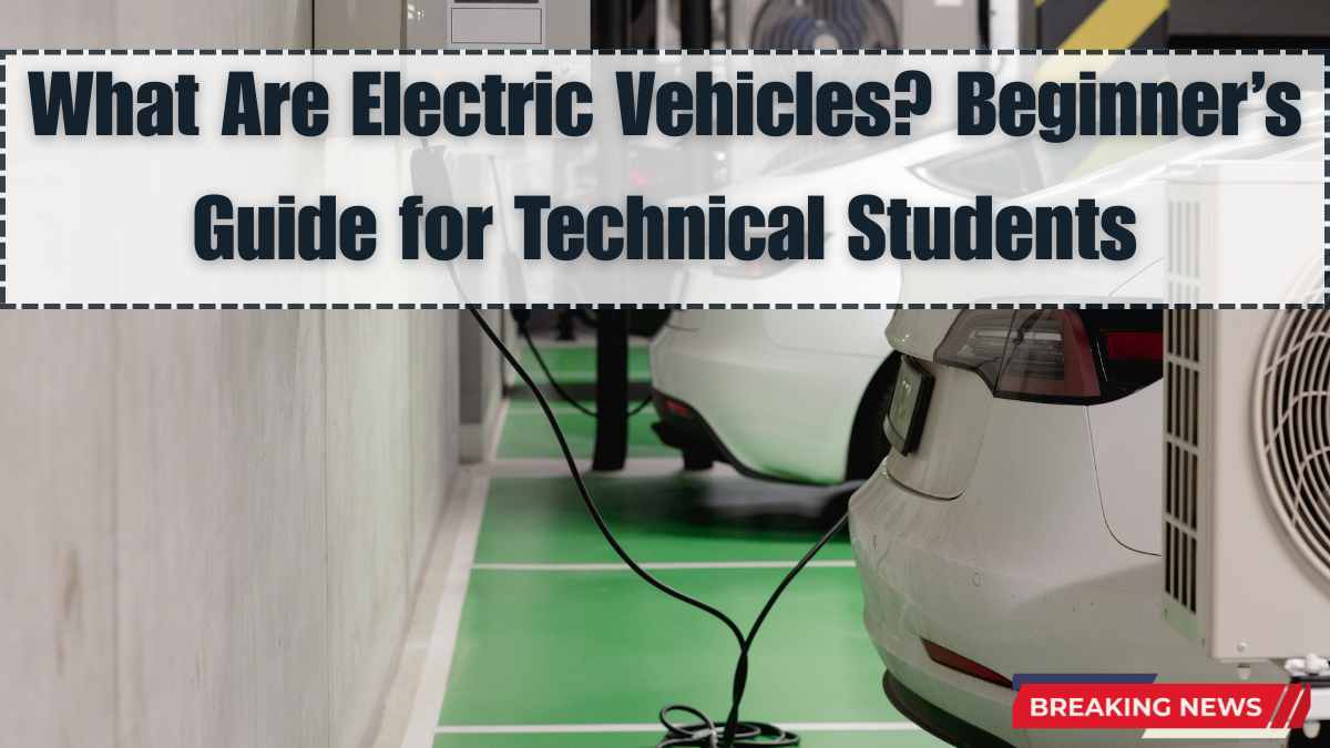 What Are Electric Vehicles? Beginner’s Guide for Technical Students