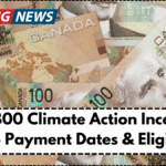 CRA $800 Climate Action Incentive – 2025 Payment Dates & Eligibility