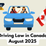 New Driving Law in Canada from August 2025 – What Every Motorist Must Know