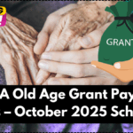 SASSA Old Age Grant Payment Dates – October 2025 Schedule