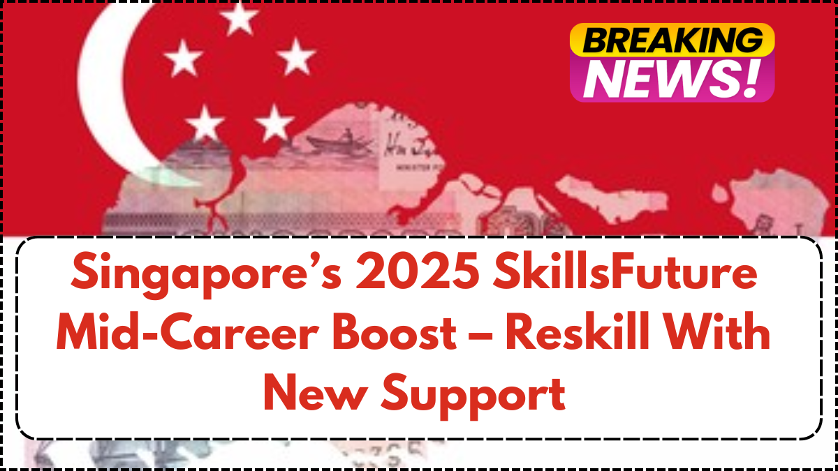 Singapore’s 2025 SkillsFuture Mid-Career Boost – Reskill With New Support