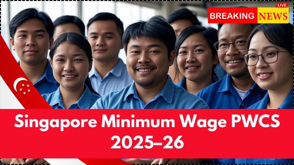 Singapore Minimum Wage PWCS 2025–26 – Updated Rates & Employer Support