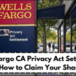 Wells Fargo CA Privacy Act Settlement – How to Claim Your Share