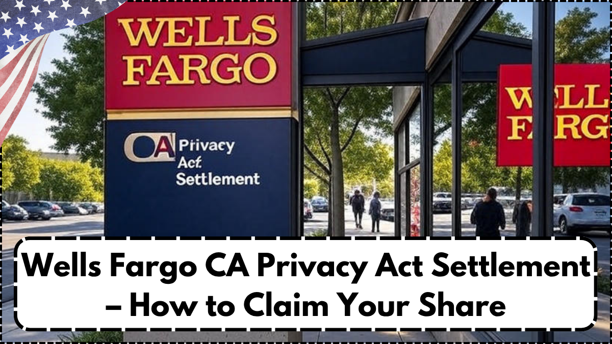 Wells Fargo CA Privacy Act Settlement – How to Claim Your Share