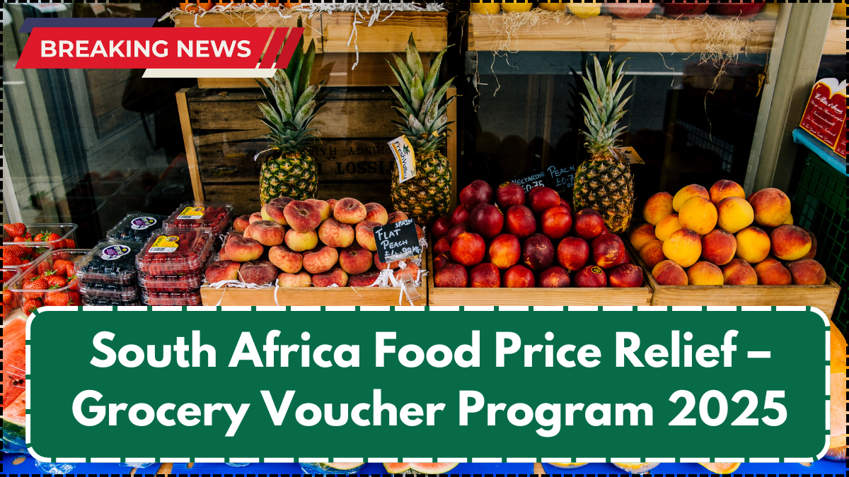 South Africa Food Price Relief – Grocery Voucher Program 2025