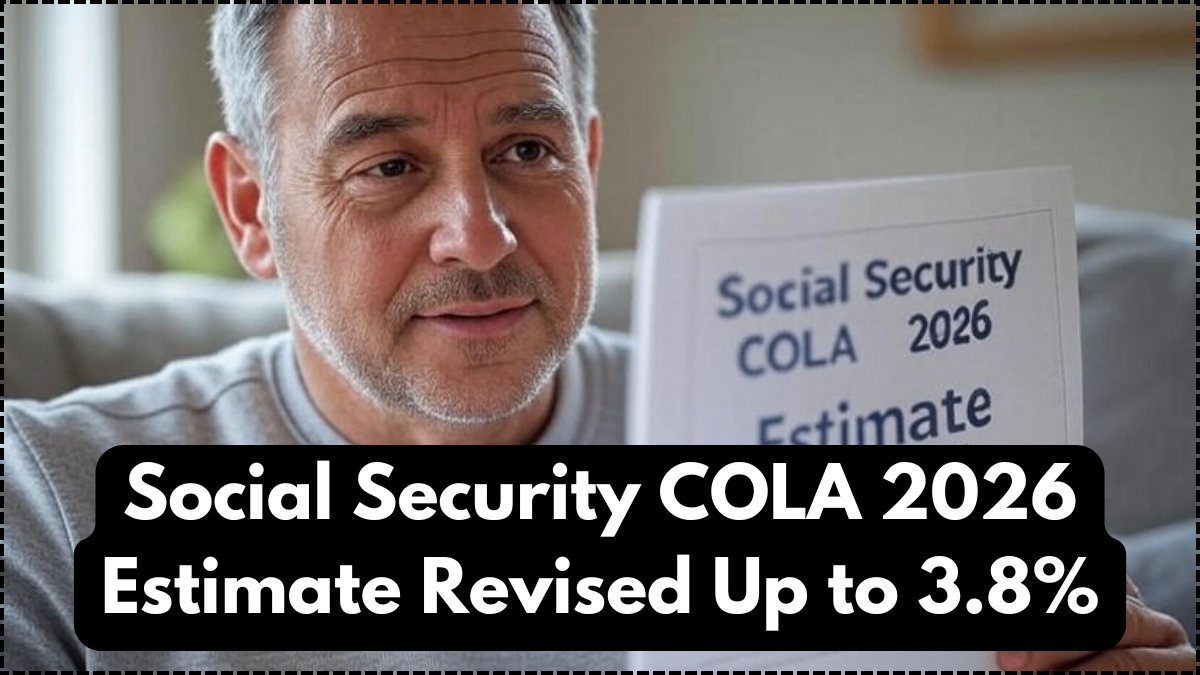 Social Security COLA 2026 Estimate Revised Up to 3.8%