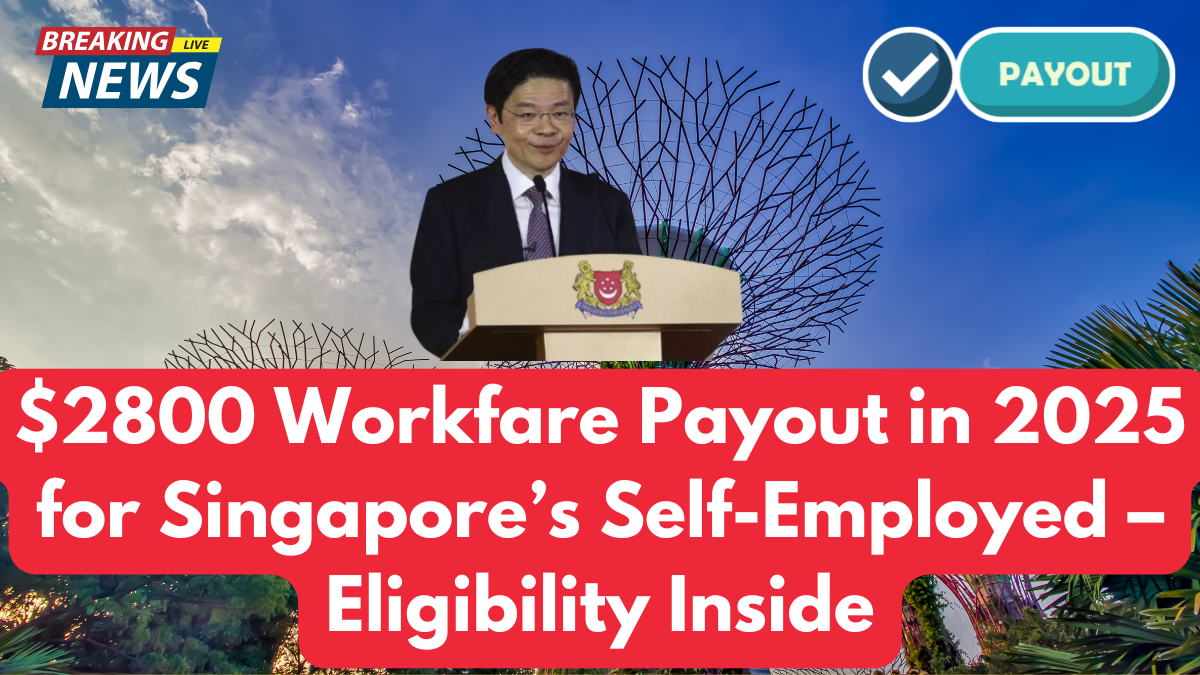 $2800 Workfare Payout in 2025 for Singapore’s Self-Employed – Eligibility Inside