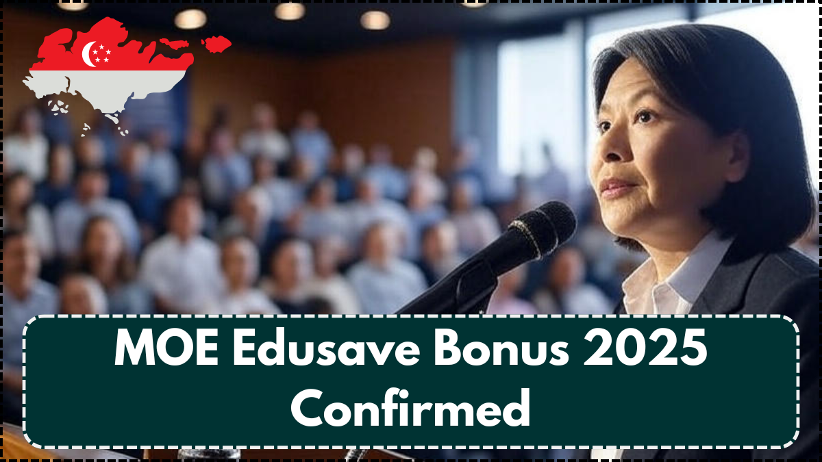 MOE Edusave Bonus 2025 Confirmed- Check Details