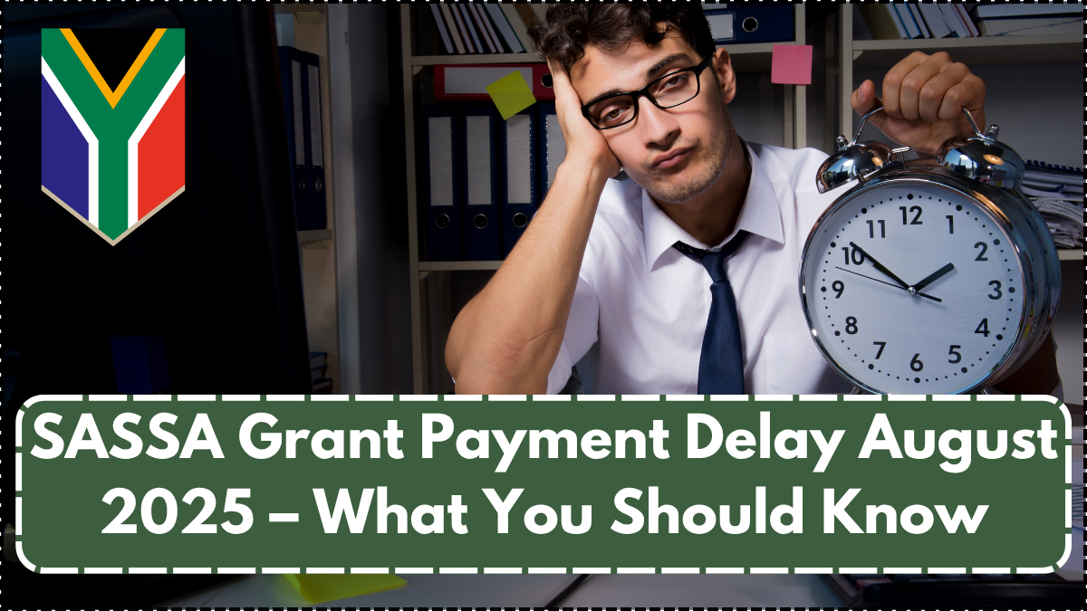 SASSA Grant Payment Delay August 2025 – What You Should Know