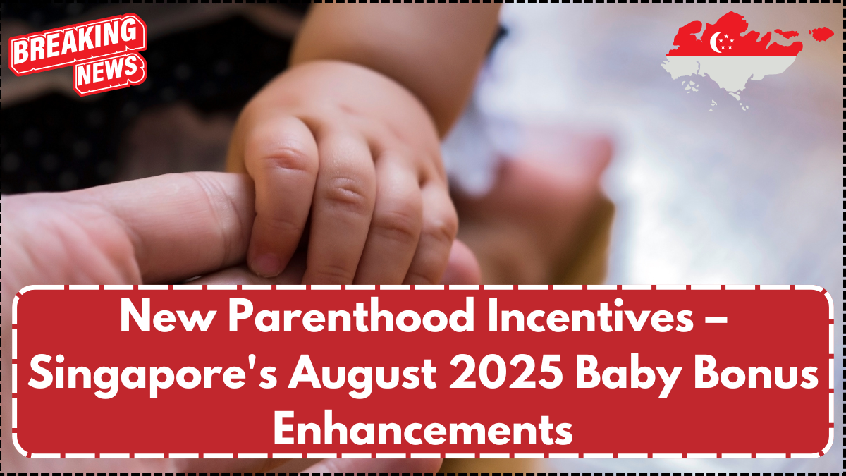 New Parenthood Incentives – Singapore's August 2025 Baby Bonus Enhancements