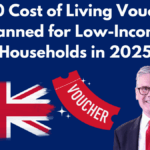 £400 Cost of Living Vouchers Planned for Low-Income Households in 2025