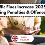 UK Traffic Fines Increase 2025 – New Driving Penalties & Offence List