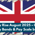 NHS Pay Rise August 2025 – Updated Salary Bands & Pay Scale by Role