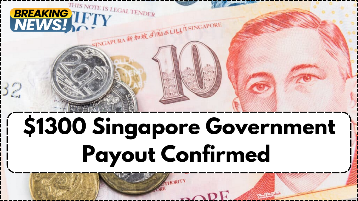 $1300 Singapore Government Payout Confirmed – Eligibility & Date 2025