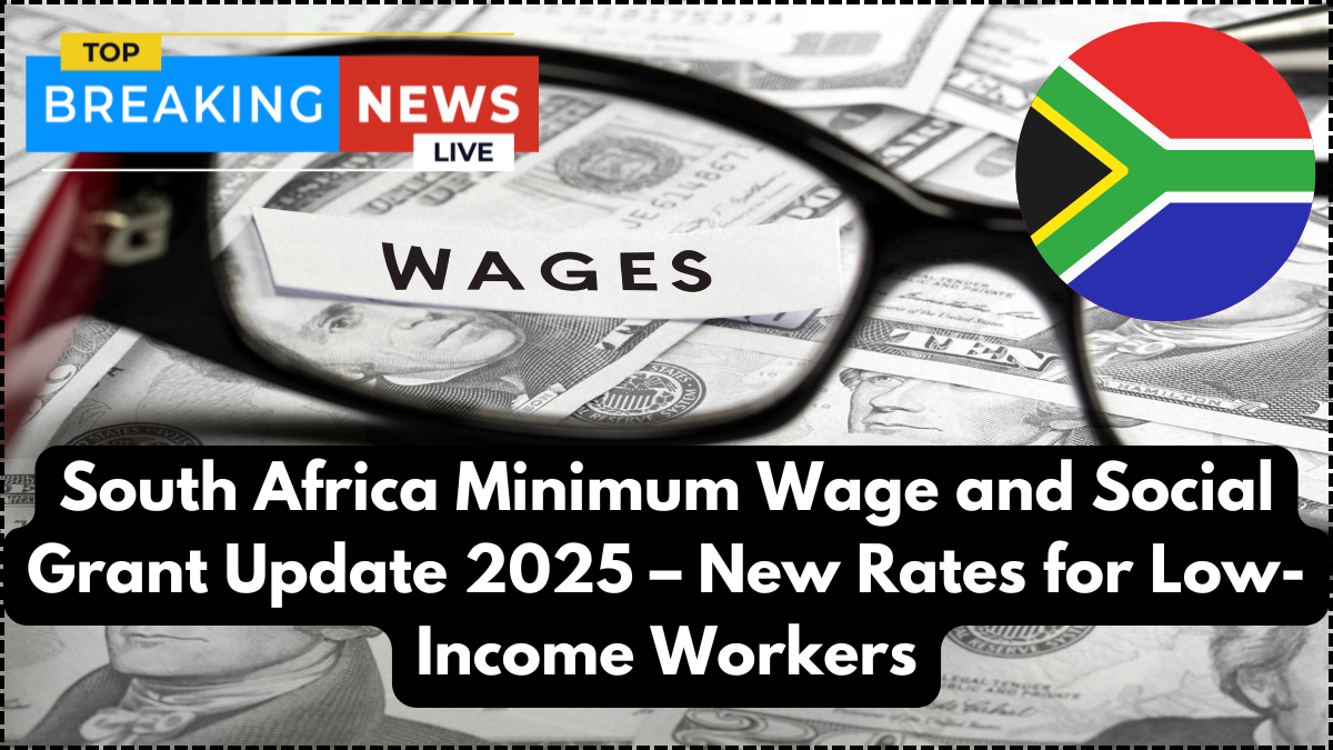 South Africa Minimum Wage and Social Grant Update 2025 – New Rates for Low-Income Workers
