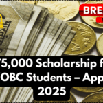 ₹75,000 Scholarship for SC/ST/OBC Students – Apply Now 2025