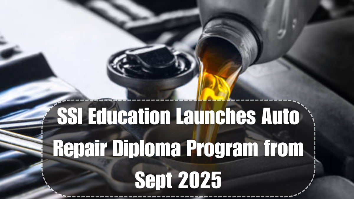 SSI Education Launches Auto Repair Diploma Program from Sept 2025