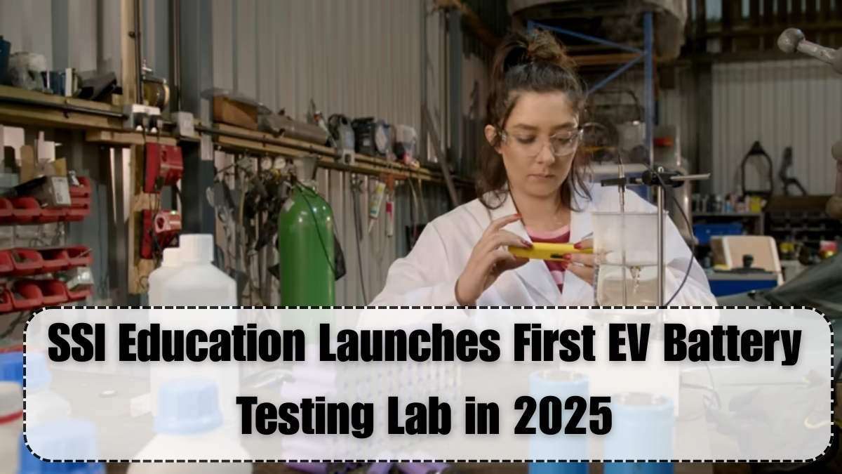 SSI Education Launches First EV Battery Testing Lab in 2025
