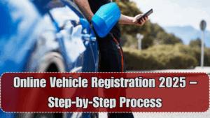 Online Vehicle Registration 2025 – Step-by-Step Process