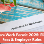 Singapore Work Permit 2025: Eligibility, Fees & Employer Rules