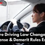 Singapore Driving Law Changes 2025 – New License & Demerit Rules Explained