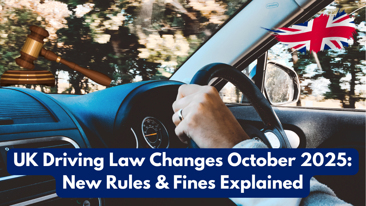 UK Driving Law Changes October 2025: New Rules & Fines Explained